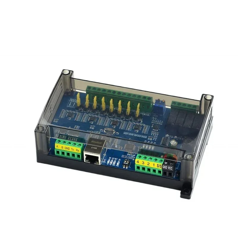 RS485 RS232/485 Remote Modbus TCP/RTU Protocol Network Relay Control Module
RS485 RS232/485 Remote Modbus TCP/RTU Protocol Network Relay Control Module