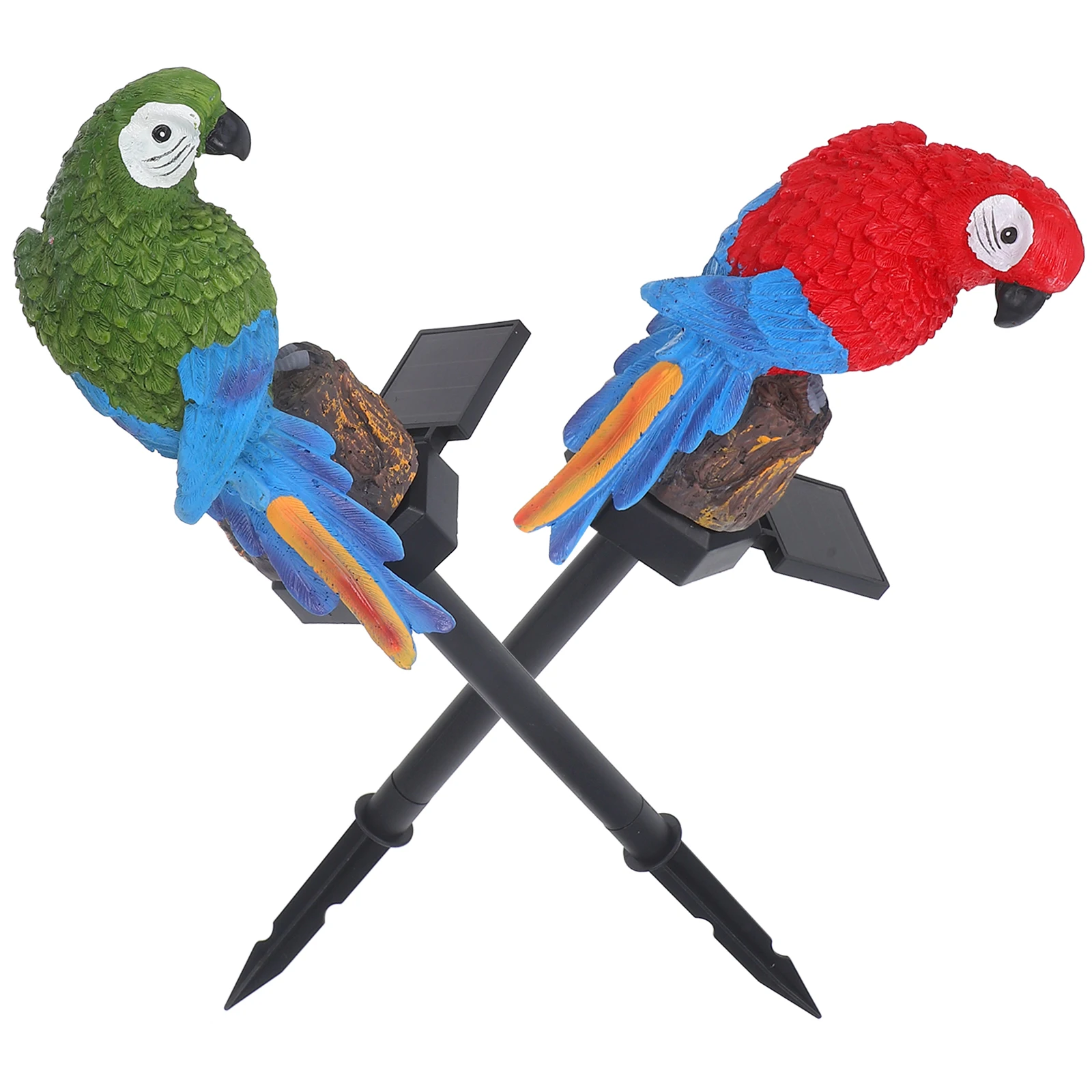 2Pcs Solar Parrot Garden Light LED Decorative Lawn Stake Lamp Outdoor Colorful Solar Powered
2Pcs Solar Parrot Garden Light LED Decorative Lawn Stake Lamp Outdoor Colorful Solar Powered