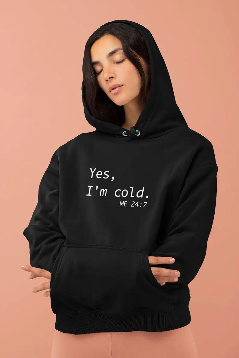 Толстовка с надписью Yes I COLD, рождественский джемпер, свитер со слоганом, зимний джемпер, холодная толстовка, уютный джемпер, подарок, подарок на день рождения
Толстовка с надписью Yes I COLD, рождественский джемпер, свитер со слоганом, зимний джемпер, холодная толстовка, уютный джемпер, подарок, подарок на день рождения