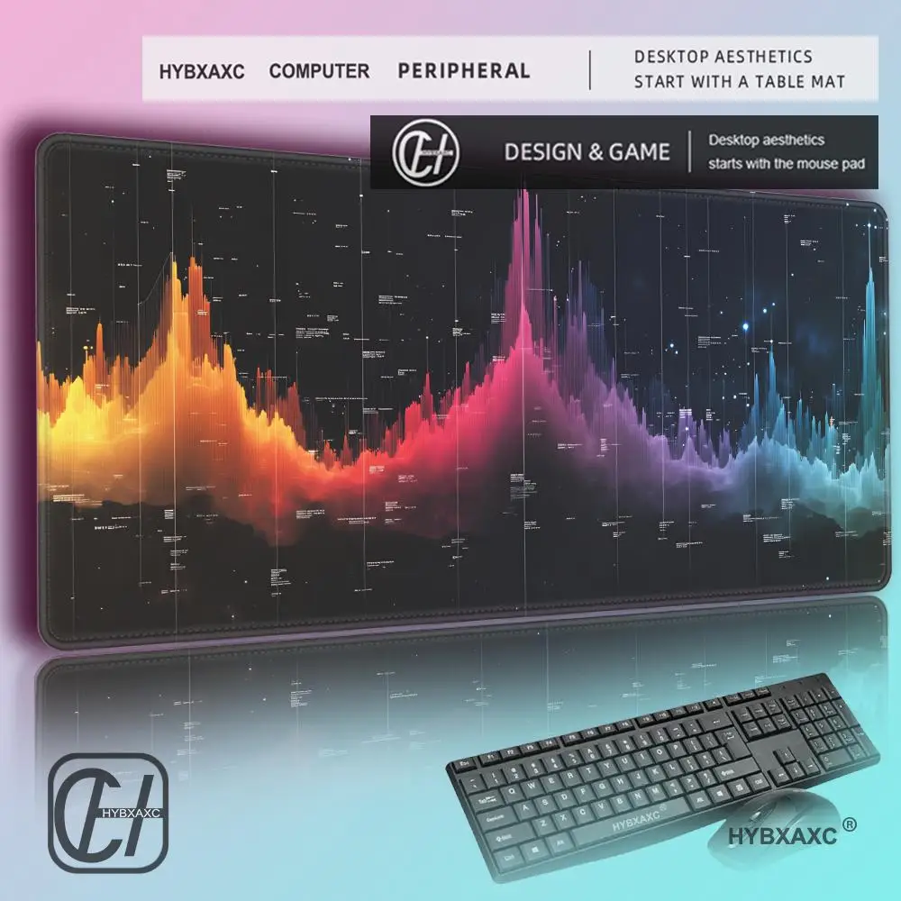 HYBXAXC Sound Waves Soundwaves EQ DeskPad, Audio Visualizer Desk Topper, Music Graphic Mousepad, Equalizer Sample Workstation
HYBXAXC Sound Waves Soundwaves EQ DeskPad, Audio Visualizer Desk Topper, Music Graphic Mousepad, Equalizer Sample Workstation