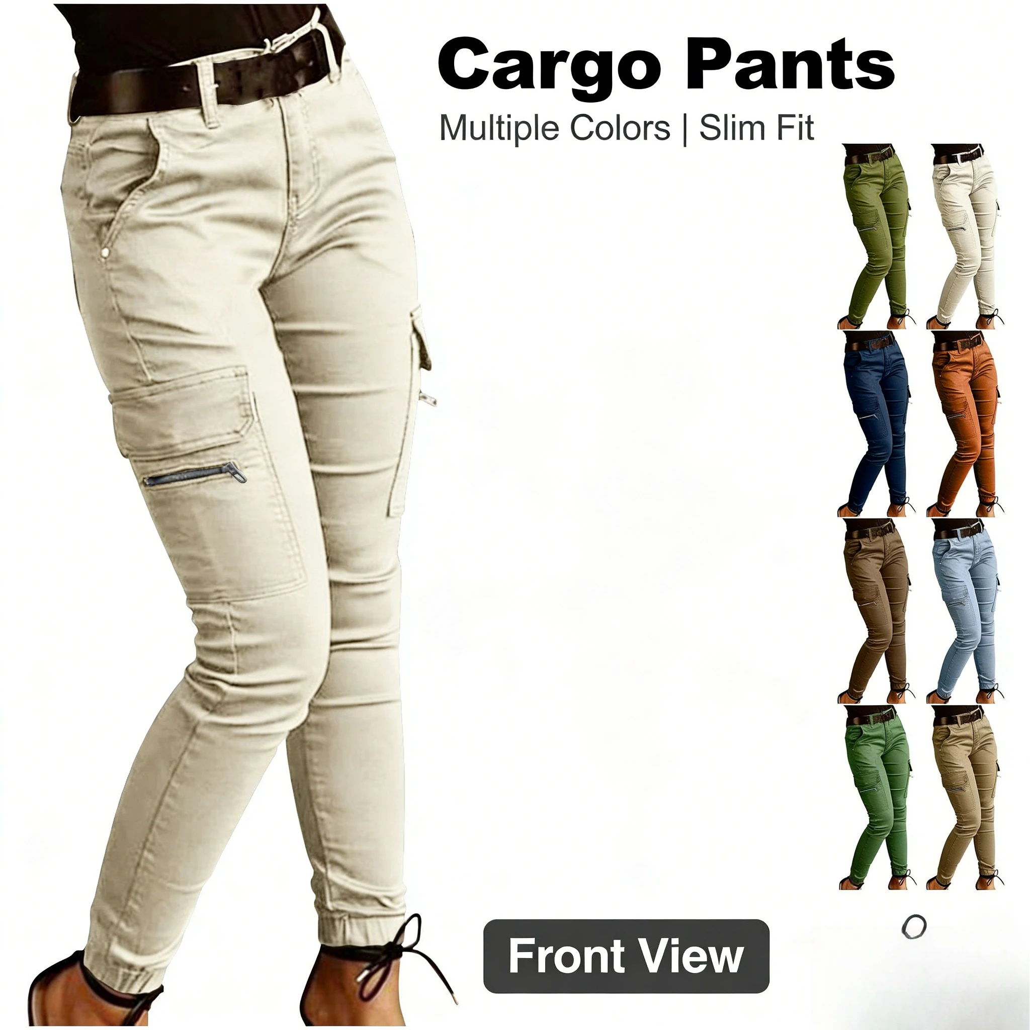 cross-border European and American women's clothing trousers mid-waist button solid color pocket toe overalls women
cross-border European and American women's clothing trousers mid-waist button solid color pocket toe overalls women