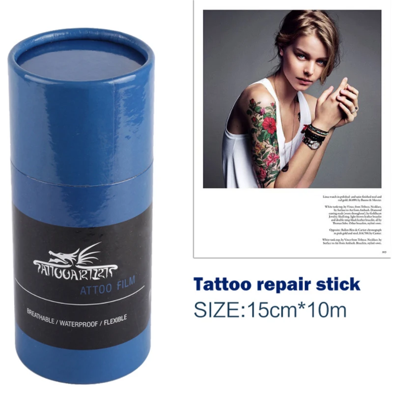 10M Protective Breathable Tattoo Film After Care Tattoo Bandage Waterproof Tattoo Repair Stick for Skin Damager Care Supplies
10M Protective Breathable Tattoo Film After Care Tattoo Bandage Waterproof Tattoo Repair Stick for Skin Damager Care Supplies
