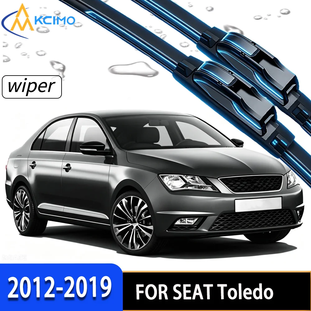 2Pcs Front Windshield Wiper Blades For SEAT Toledo MK4 KG 2012-2019, High-Density Rubber Stable Wiping Direct Replacement
2Pcs Front Windshield Wiper Blades For SEAT Toledo MK4 KG 2012-2019, High-Density Rubber Stable Wiping Direct Replacement