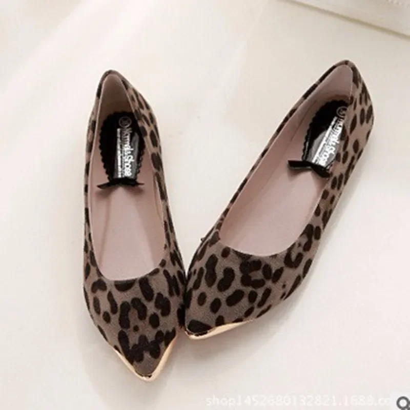 Lady Leopard Printed Fashion Hot Sale Pointy Toe Metal Ballerina Plus Size 48 Low Top Women Single Shoes Leisure Slip-Ons Blacka
Lady Leopard Printed Fashion Hot Sale Pointy Toe Metal Ballerina Plus Size 48 Low Top Women Single Shoes Leisure Slip-Ons Blacka