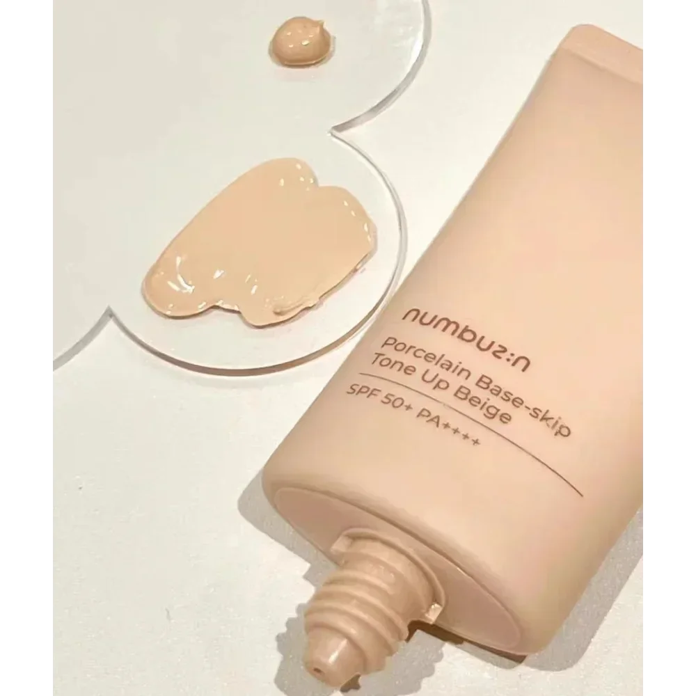 Numbuzin NO.3 Porcelain Base-skip Tone-up Beige Cream 50ml SPF50+/PA++++ Concealer Brighten Long-lasting korea Skin Care Makeup
Numbuzin NO.3 Porcelain Base-skip Tone-up Beige Cream 50ml SPF50+/PA++++ Concealer Brighten Long-lasting korea Skin Care Makeup