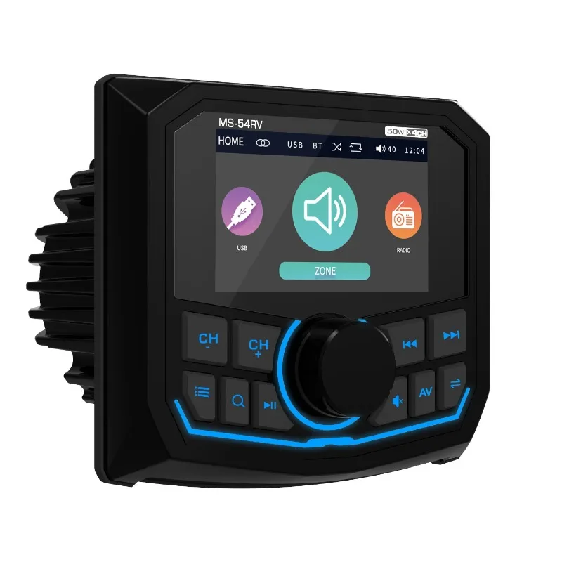 4 Inch Display Gauge Receiver Marine Receiver IPS MP5 Stereo FM Black White Available Perfect for Boat
4 Inch Display Gauge Receiver Marine Receiver IPS MP5 Stereo FM Black White Available Perfect for Boat