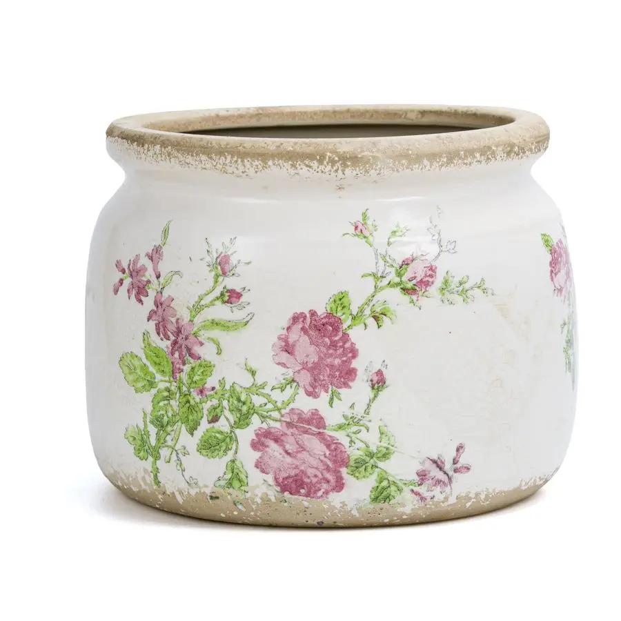 Большой керамический горшок для растений, цветочный горшок с глазурью «ледяной кракелюр» и дренажными отверстиями, 5,91 дюйма, винтажный, для использования в помещении и на улице
Большой керамический горшок для растений, цветочный горшок с глазурью «ледяной кракелюр» и дренажными отверстиями, 5,91 дюйма, винтажный, для использования в помещении и на улице