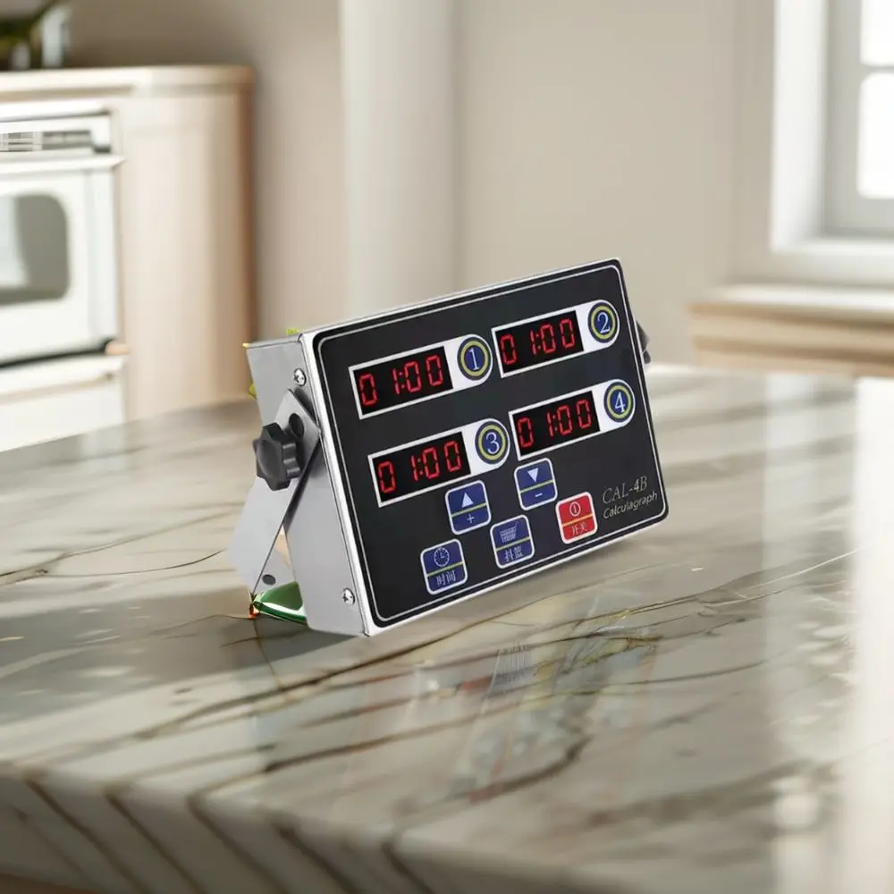 4/6/8 Channels Commercial Kitchen Timer US/EU Plug 4/6/8 Channel Fried Chicken Timer Power-saving LED Digital Screen
4/6/8 Channels Commercial Kitchen Timer US/EU Plug 4/6/8 Channel Fried Chicken Timer Power-saving LED Digital Screen