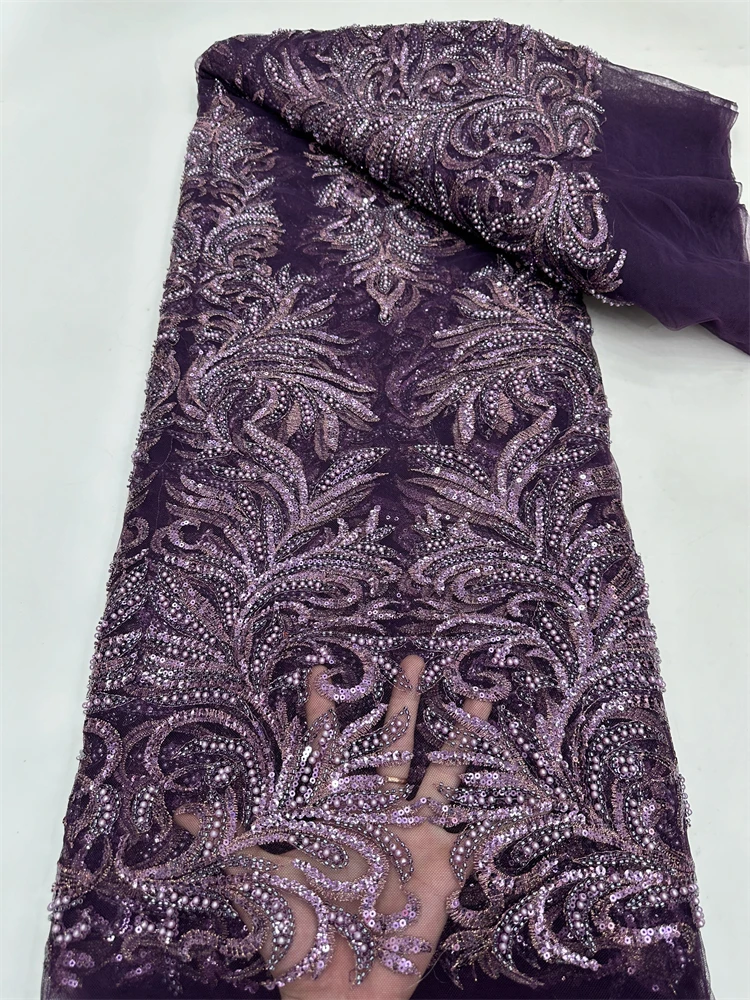 Sequin Beaded Lace Fabric Tulle Floral Embroidery Style For Sewing Wedding Dress 2025 High Quality African Lace Fabrc By 5 Yards
Sequin Beaded Lace Fabric Tulle Floral Embroidery Style For Sewing Wedding Dress 2025 High Quality African Lace Fabrc By 5 Yards
