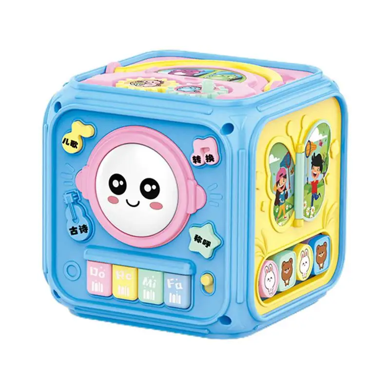 Montessori Educational Toys Activity Cube Baby Sensory Board Toys Baby Practice Skills Learning Toys
Montessori Educational Toys Activity Cube Baby Sensory Board Toys Baby Practice Skills Learning Toys