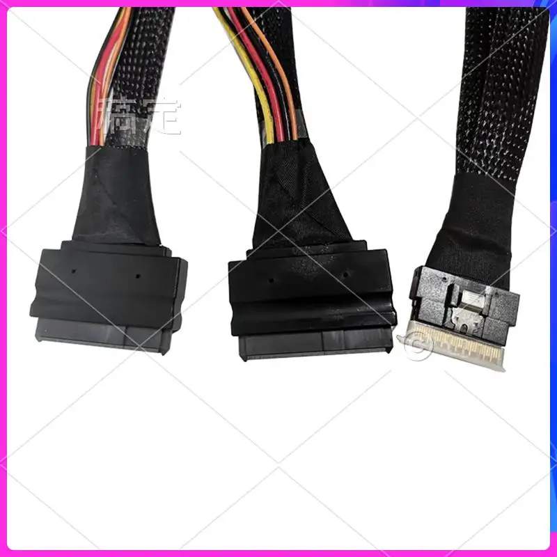 ABT-кабель жесткого диска SFF8654 (8I) Тонкий SAS к 2SFF8639 Кабель жесткого диска Nvme U.2 Многофункциональные аксессуары для жесткого диска
ABT-кабель жесткого диска SFF8654 (8I) Тонкий SAS к 2SFF8639 Кабель жесткого диска Nvme U.2 Многофункциональные аксессуары для жесткого диска