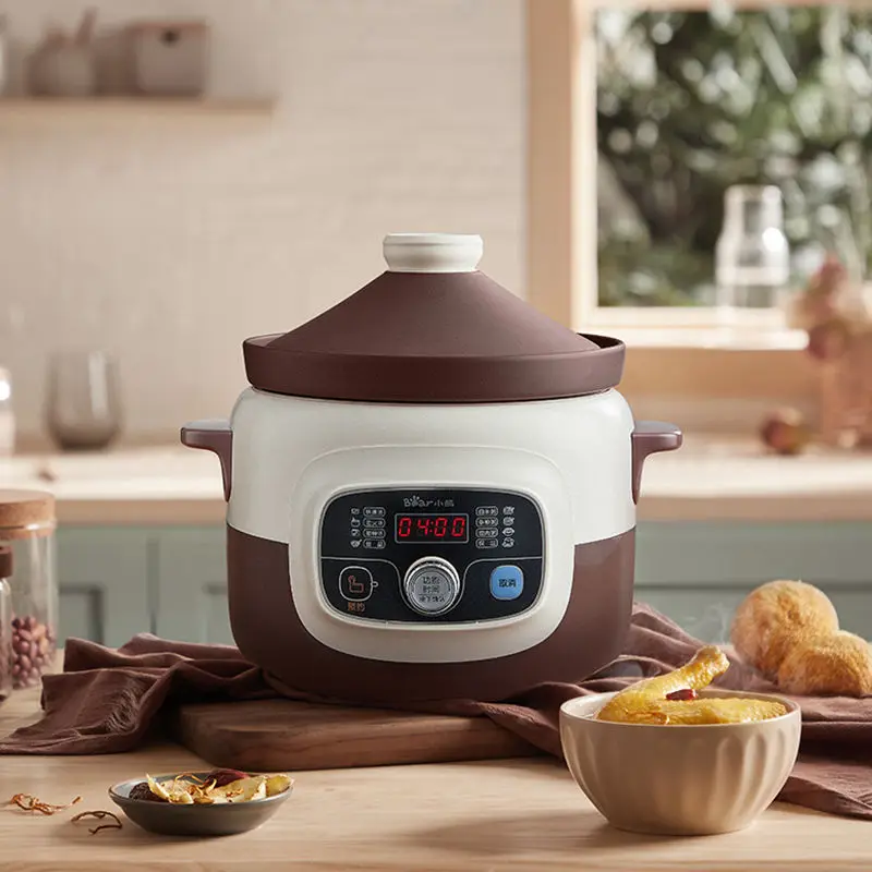 Large capacity electric stew pot soup pot stew pot multifunctional purple clay electric stew
Large capacity electric stew pot soup pot stew pot multifunctional purple clay electric stew