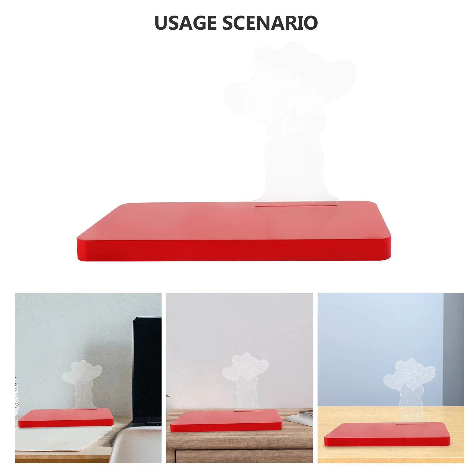 Creative 3D Heart Balloon Lamp USB Powered Night Light with Wooden Base Bedroom Bar Decor Color Adjustable Visual Stereo
Creative 3D Heart Balloon Lamp USB Powered Night Light with Wooden Base Bedroom Bar Decor Color Adjustable Visual Stereo