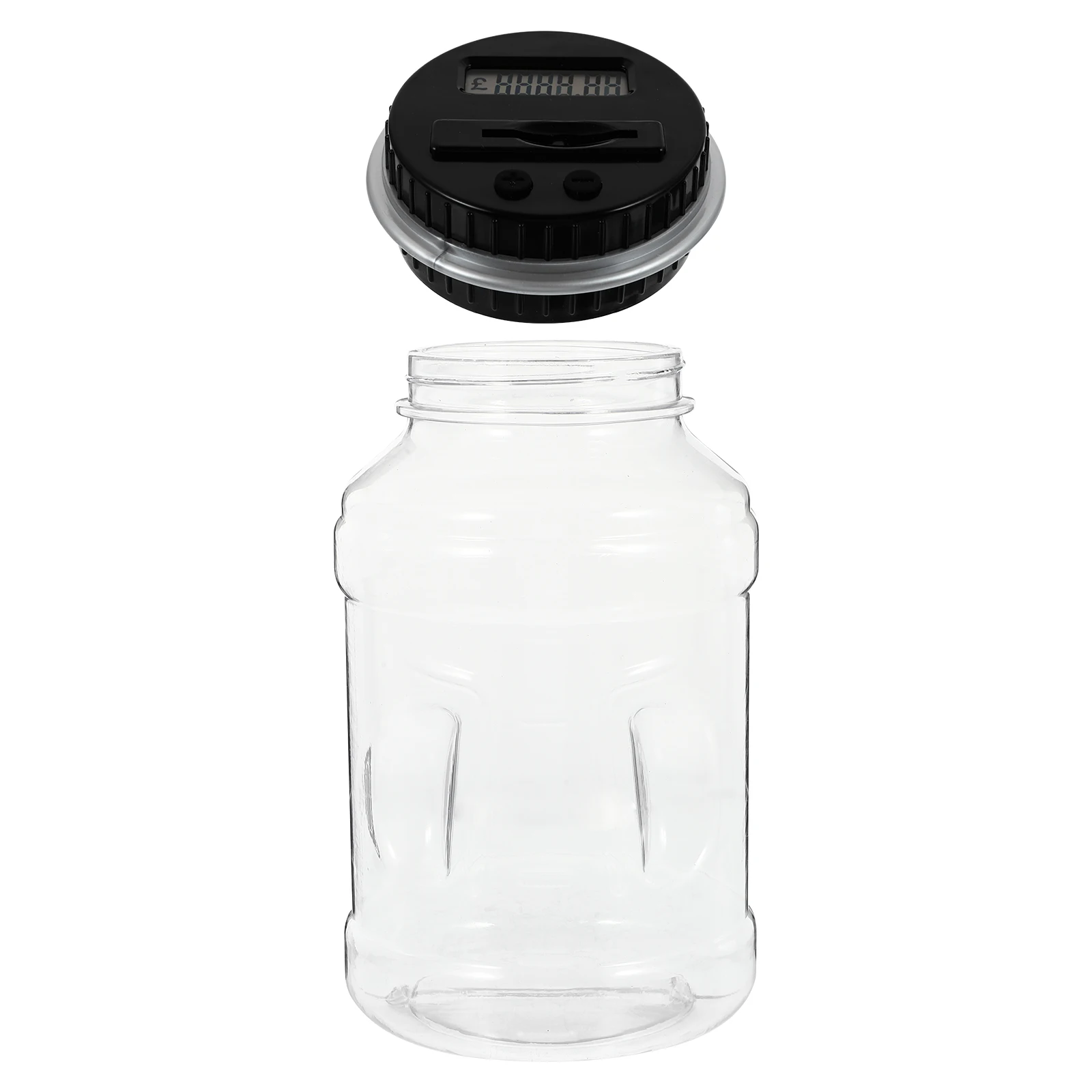 Digital Coin Bank Savings Jar PVC Material Adult Toddler Electric Money Counter Transparent LCD Screen Piggy Bank
Digital Coin Bank Savings Jar PVC Material Adult Toddler Electric Money Counter Transparent LCD Screen Piggy Bank