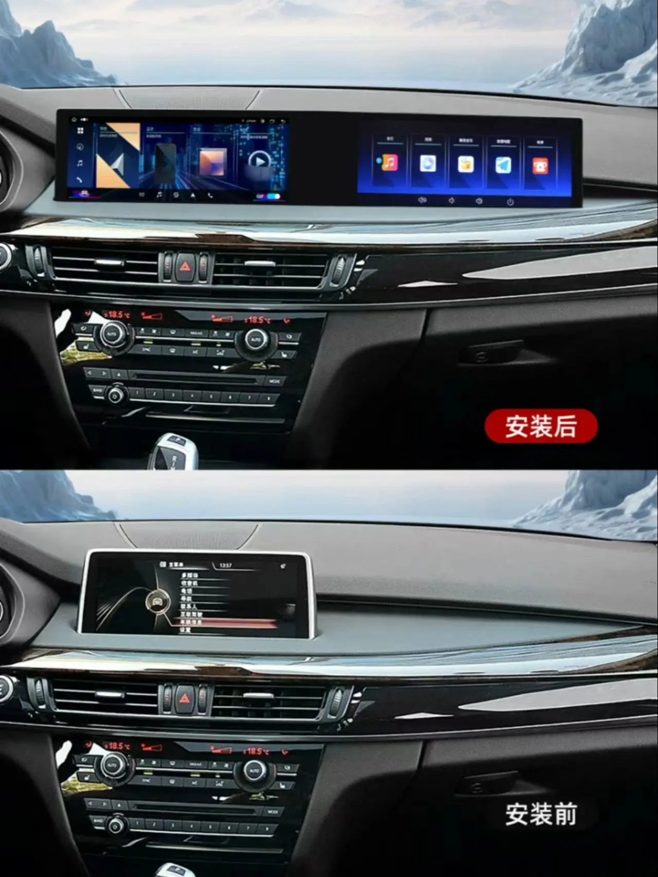 Android For BMW 6 Series 10-17 F06 F10 F11 Car Radio Navi Stereo Carplay Auto Multimedia Player Co-pilot Dual Screen Head Unit
Android For BMW 6 Series 10-17 F06 F10 F11 Car Radio Navi Stereo Carplay Auto Multimedia Player Co-pilot Dual Screen Head Unit