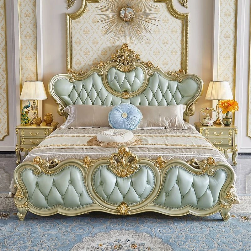 American 1.8 meters bed double master bedroom household European bed wedding royal court wind letto matrimoniale home furniture
American 1.8 meters bed double master bedroom household European bed wedding royal court wind letto matrimoniale home furniture