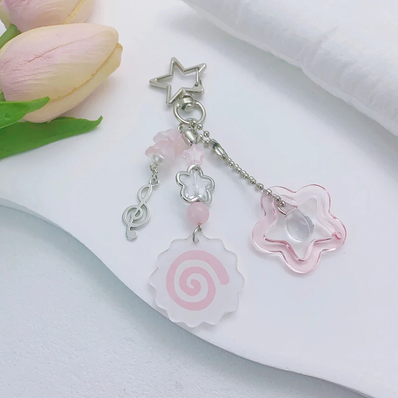 Y2K Cute Pink Squid Roll Keyring Creative Fish Cake Keychain Lovely Ornament Key Holder Backpack Pendant For Girl Gifts
Y2K Cute Pink Squid Roll Keyring Creative Fish Cake Keychain Lovely Ornament Key Holder Backpack Pendant For Girl Gifts
