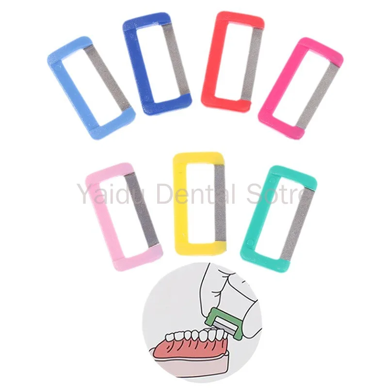 15Pcs Dental Polishing Strips Interproximal Enamel Reduction Strips One-Time Plastic Handle Double Sided Abrasive Strips
15Pcs Dental Polishing Strips Interproximal Enamel Reduction Strips One-Time Plastic Handle Double Sided Abrasive Strips