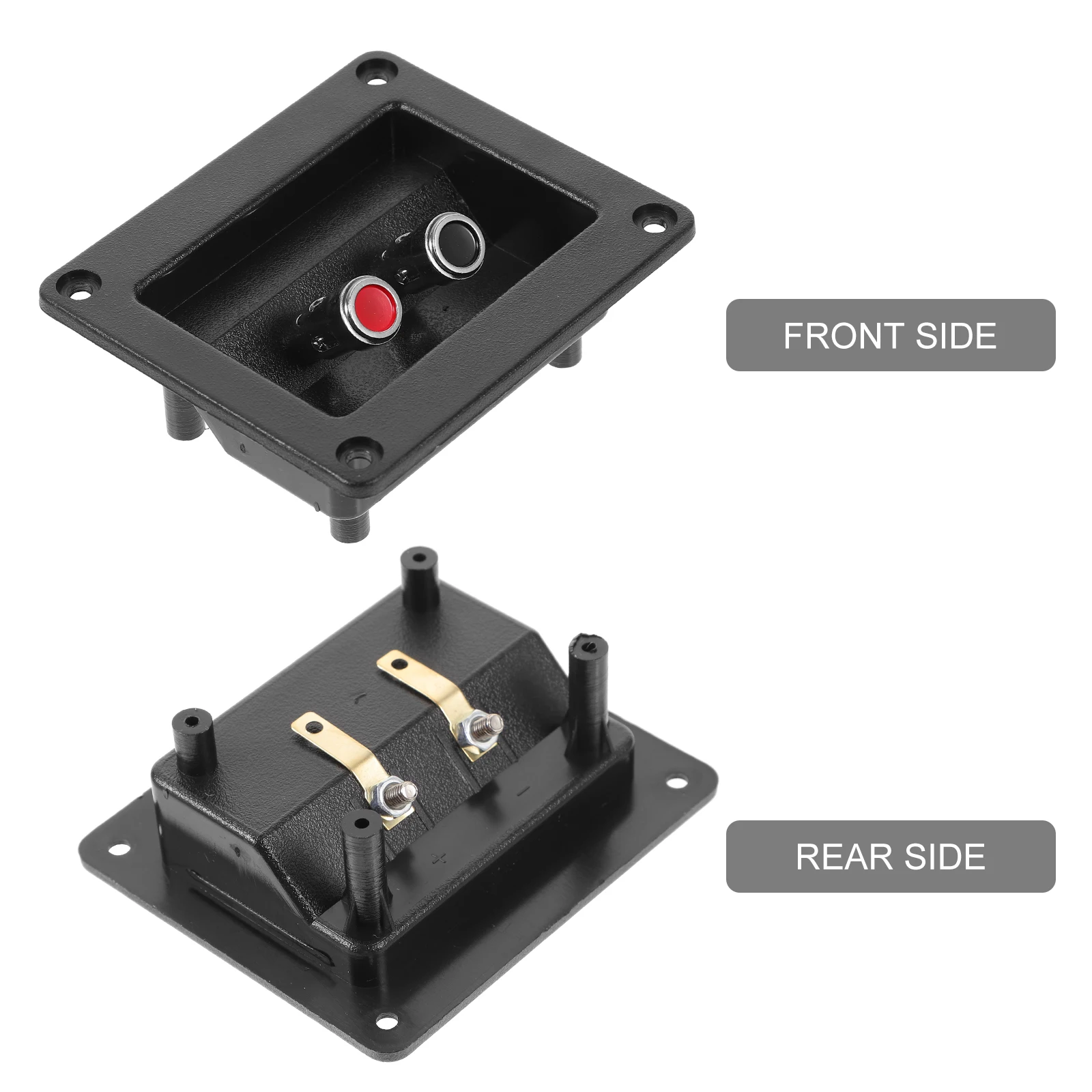 2pcs Speaker Terminals Connectors Audio Terminal Block Subwoofer Plates Abs Cup DIY Sound System Stage 
2pcs Speaker Terminals Connectors Audio Terminal Block Subwoofer Plates Abs Cup DIY Sound System Stage