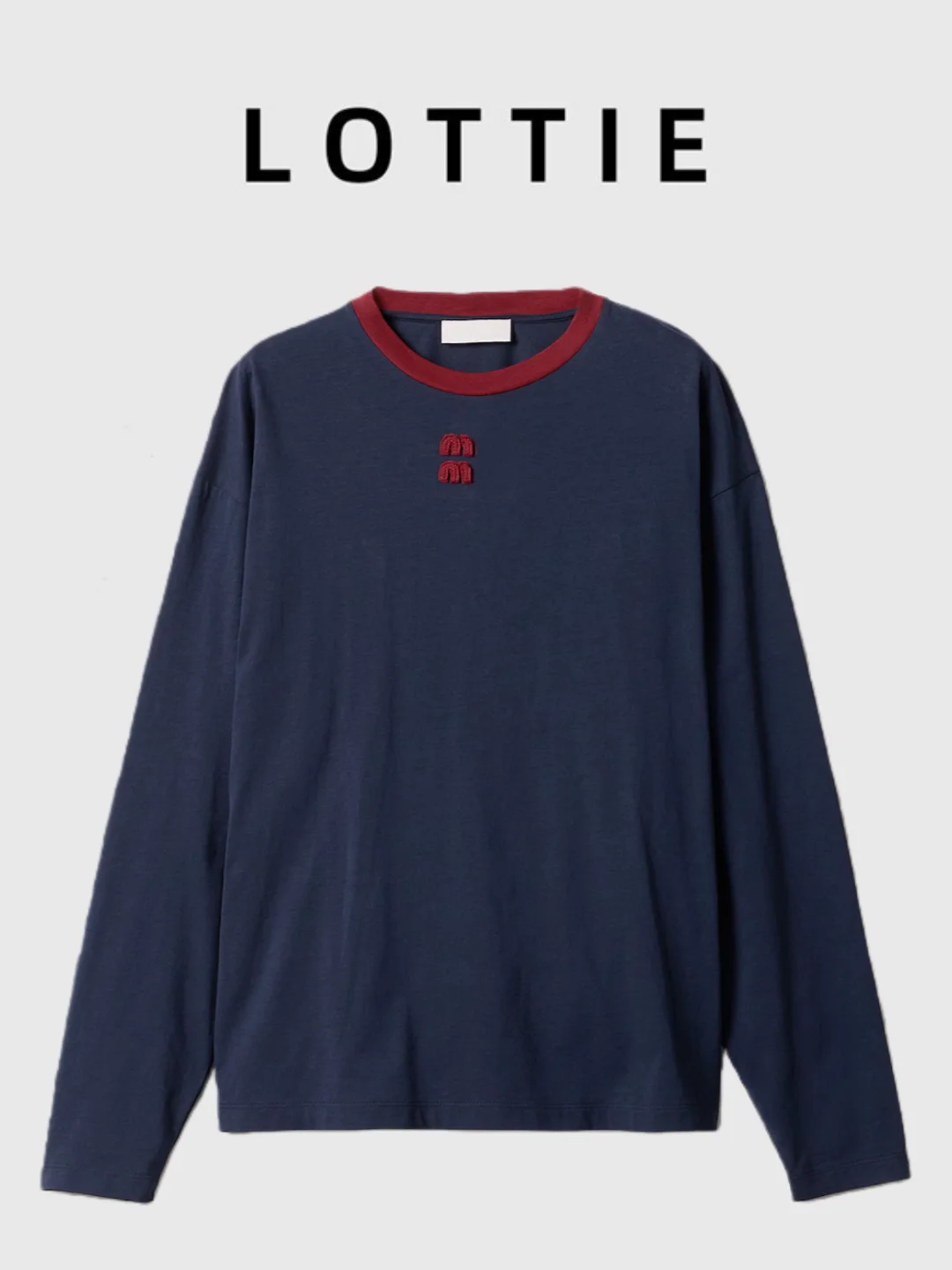 Элитная футболка LOTTIE Весна 2025 с длинным рукавом, круглым вырезом, повседневная, свободного кроя, с вышивкой логотипа и нашивкой, дышащая, из хлопка
Элитная футболка LOTTIE Весна 2025 с длинным рукавом, круглым вырезом, повседневная, свободного кроя, с вышивкой логотипа и нашивкой, дышащая, из хлопка