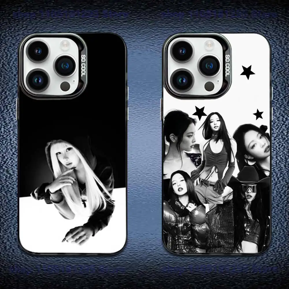 INS Singer Phone Case For iPhone 17,16,Pro,Max,e,15,14,Plus,13,12,Mini,11, J-JENNIE Matte Colored Silver Luxury Black Cover TPU
INS Singer Phone Case For iPhone 17,16,Pro,Max,e,15,14,Plus,13,12,Mini,11, J-JENNIE Matte Colored Silver Luxury Black Cover TPU