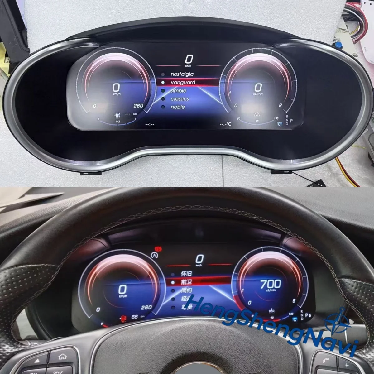 12,3-дюймовая цифровая приборная панель LCD для Mercedes V-Class 2016-2023 с CarPlay, TPMS, поддержкой нескольких языков и функцией Virtual Cockpit
12,3-дюймовая цифровая приборная панель LCD для Mercedes V-Class 2016-2023 с CarPlay, TPMS, поддержкой нескольких языков и функцией Virtual Cockpit