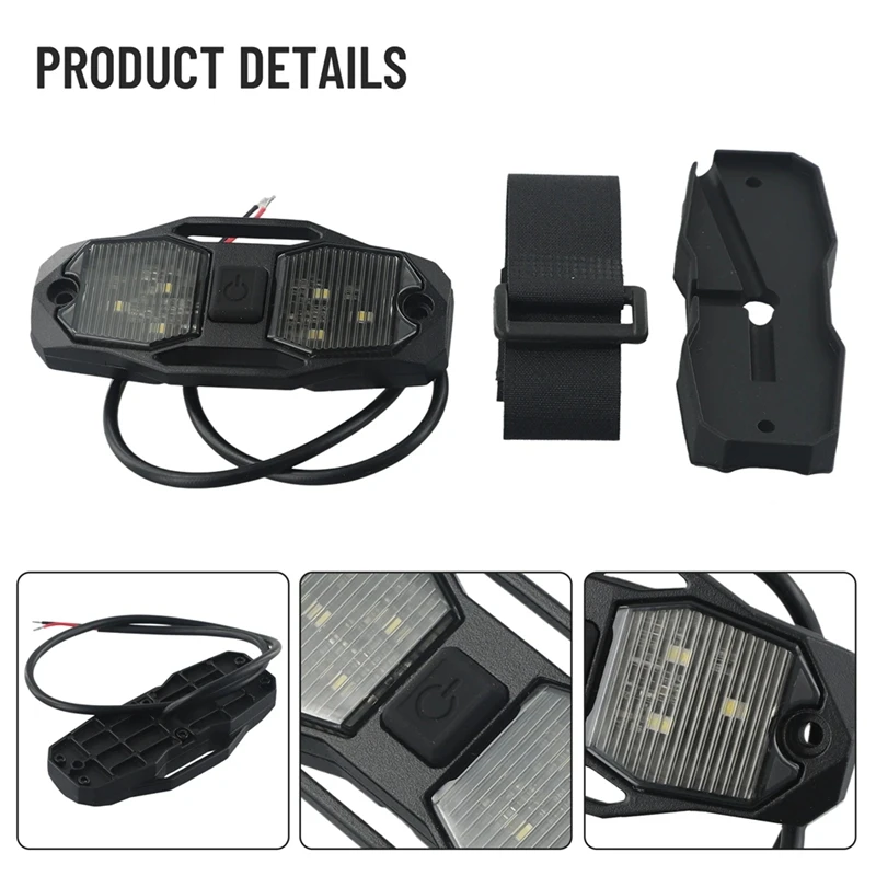Roll Bar Mount LED Dome Light Rock Light With Switch Universal For Polaris-RZR UTV ATV Replace Car Accessories
Roll Bar Mount LED Dome Light Rock Light With Switch Universal For Polaris-RZR UTV ATV Replace Car Accessories