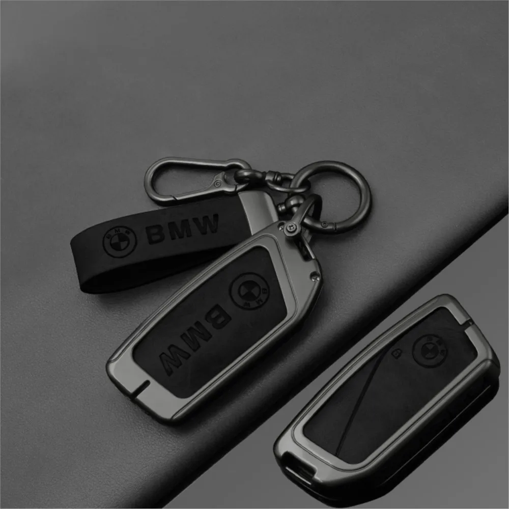 Fashion Leather Car Key Case Cover for BMW 740i 760i 5 Series G60 X1 X2 X5 X6 X7 IX1 IX2 IX I5 I7 G05 Car Interior Accessories
Fashion Leather Car Key Case Cover for BMW 740i 760i 5 Series G60 X1 X2 X5 X6 X7 IX1 IX2 IX I5 I7 G05 Car Interior Accessories
