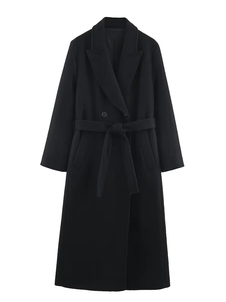 2025 Autumn New Arrival Long Woolen Coat with Belt Commuting Sle Korean Loose Fit Polyester Fiber Windbreaker Jaet
2025 Autumn New Arrival Long Woolen Coat with Belt Commuting Sle Korean Loose Fit Polyester Fiber Windbreaker Jaet