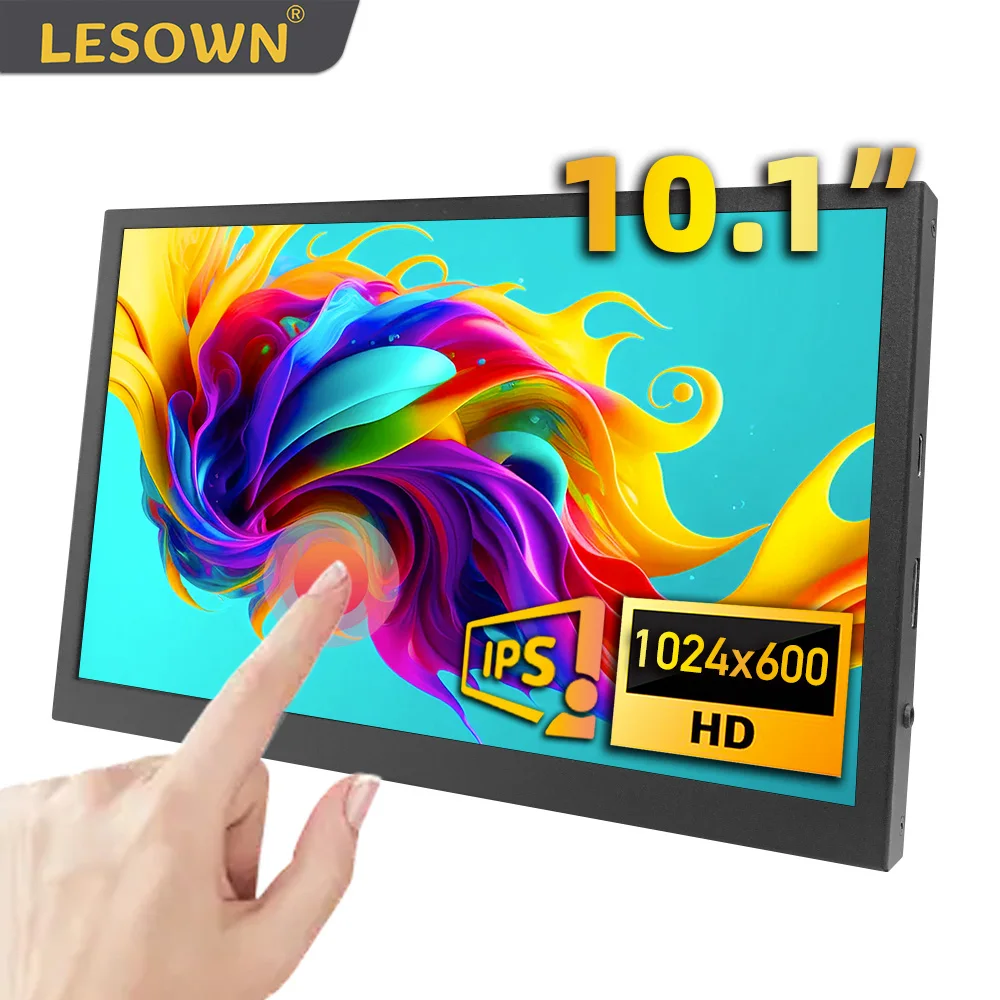 LESOWN Raspberry Pi Monitor 10.1inch Travel Second Display 1024×600 IPS LCD Portable Auxiliary Screen Camera Video Field Monitor
LESOWN Raspberry Pi Monitor 10.1inch Travel Second Display 1024×600 IPS LCD Portable Auxiliary Screen Camera Video Field Monitor