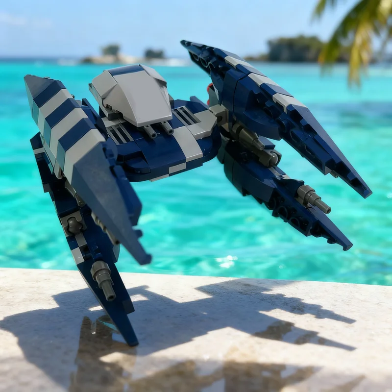 203pcs MOC Vulture Droid Jointed Legs Star Battle Model Building Blocks Christmas Gift Architecture Creative DIY Toys Idea
203pcs MOC Vulture Droid Jointed Legs Star Battle Model Building Blocks Christmas Gift Architecture Creative DIY Toys Idea