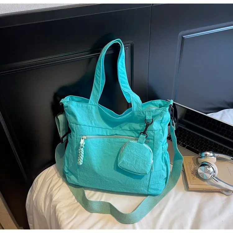 2026 Spring Summer Nylon Composite Bag Fashion Simple Casual Shoulder Bag Handbag
2026 Spring Summer Nylon Composite Bag Fashion Simple Casual Shoulder Bag Handbag