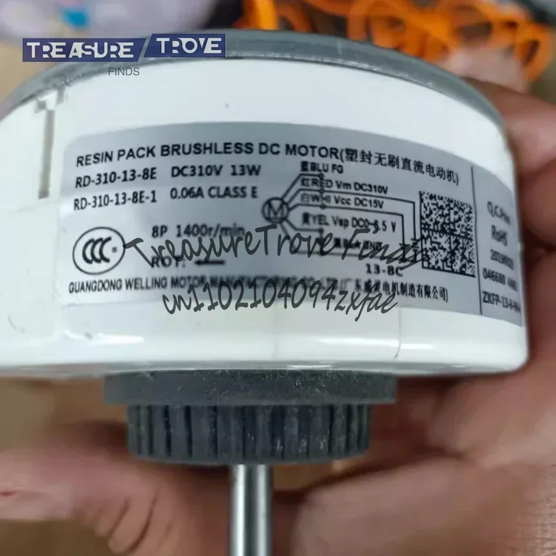 Suitable for Midea air conditioner RD-310-13-8E RD-310-13-8E-1 DC brushless motor accessories
Suitable for Midea air conditioner RD-310-13-8E RD-310-13-8E-1 DC brushless motor accessories