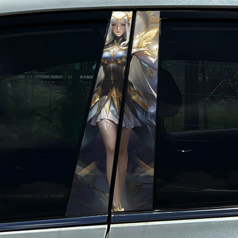 2PCS Woman Smaurai Warrior Fighter B-Pillar Car Stickers Game Theme Waterproof Vinyl Decals Universal Auto Exterior Decor
2PCS Woman Smaurai Warrior Fighter B-Pillar Car Stickers Game Theme Waterproof Vinyl Decals Universal Auto Exterior Decor