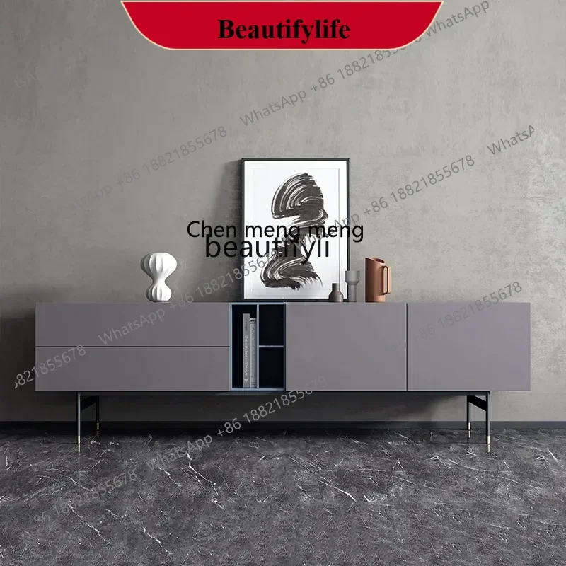 D178 Nordic light luxury TV cabinet designer minimalist fashion modern simple living room dining side cabinet ultra narrow
D178 Nordic light luxury TV cabinet designer minimalist fashion modern simple living room dining side cabinet ultra narrow