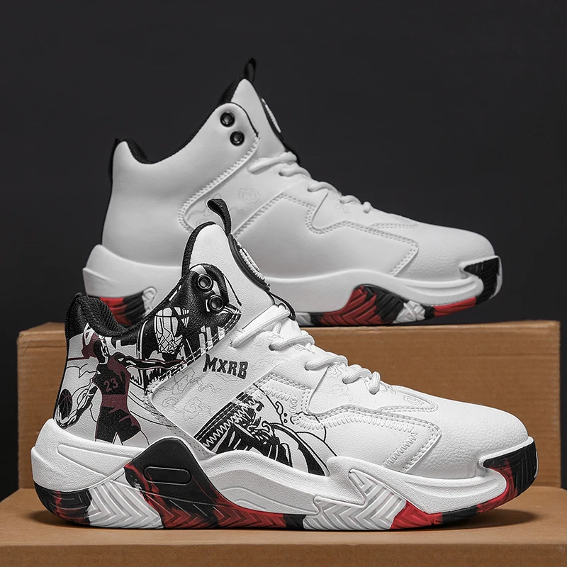 Men Basketball Shoes Outdoor Breathe Flat Cushioned Rebound Luxury Sports Shoes Youth New Field Training Basketball Boots Man
Men Basketball Shoes Outdoor Breathe Flat Cushioned Rebound Luxury Sports Shoes Youth New Field Training Basketball Boots Man