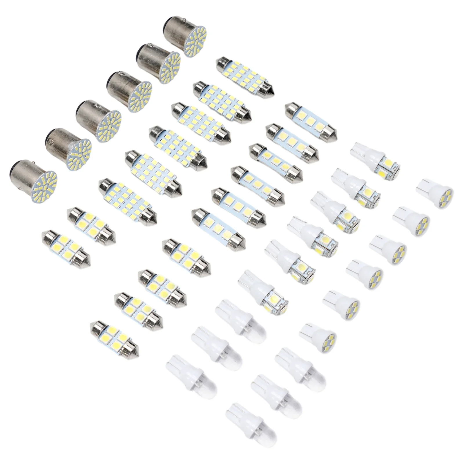 Automotive 42x LED Combination Circuit Board T10 1210 4SMD*6 T10 1SMD Lens*6 12V 6500K Hot Sale New Light Beads
Automotive 42x LED Combination Circuit Board T10 1210 4SMD*6 T10 1SMD Lens*6 12V 6500K Hot Sale New Light Beads