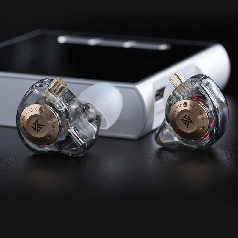 KZ EDX Pro X 1DD HiFi IEM Headphones Transparent Ergonomic Detachable 2Pin OFC Cable Wired Gaming Earphones for Audiophiles
KZ EDX Pro X 1DD HiFi IEM Headphones Transparent Ergonomic Detachable 2Pin OFC Cable Wired Gaming Earphones for Audiophiles