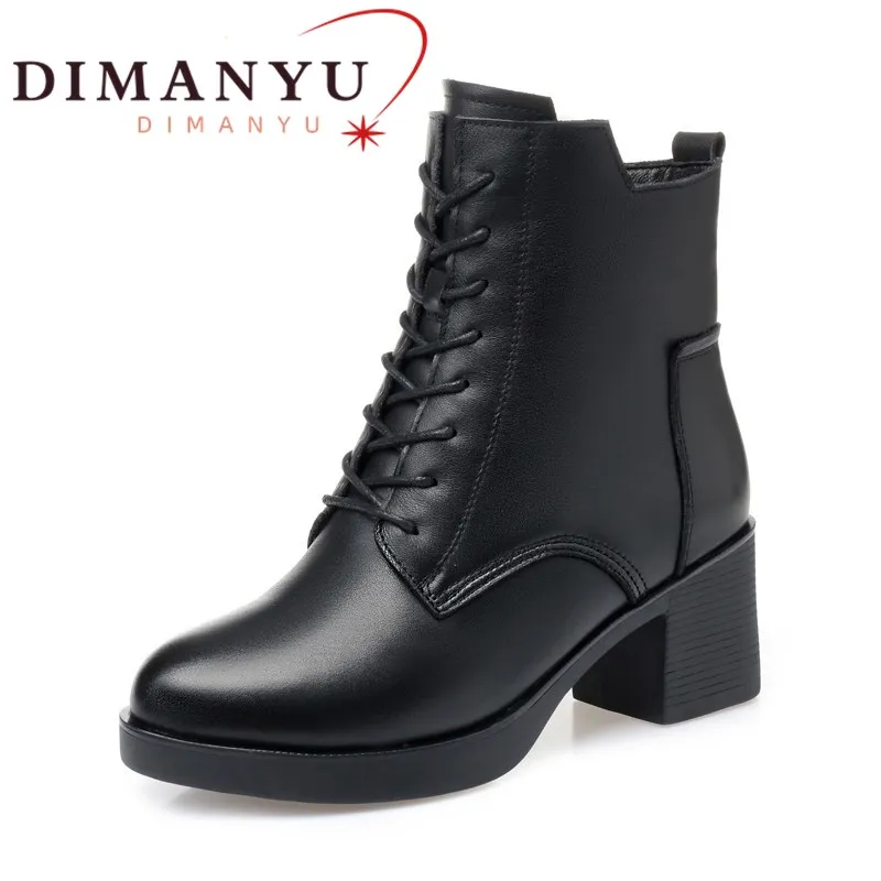 Winter Boots Women British Style Ladies Ankle Boots Genuine Leather Large Size 41 42 43 Fashion Natural Wool Booties Women
Winter Boots Women British Style Ladies Ankle Boots Genuine Leather Large Size 41 42 43 Fashion Natural Wool Booties Women