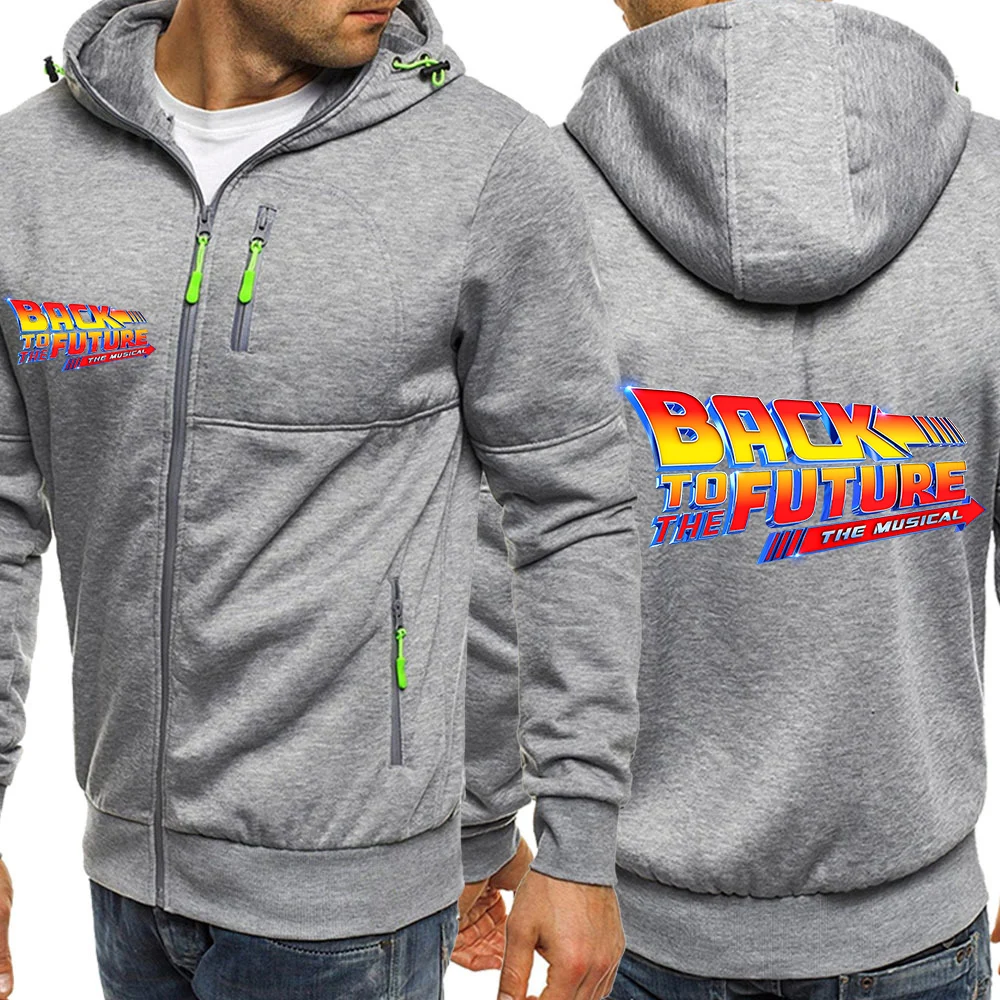 2025 Simple Style Solid Color Coat Spring And Autumn Man's Fashion Brand Hoodies Back To The Future Logo Print Popular Jacket
2025 Simple Style Solid Color Coat Spring And Autumn Man's Fashion Brand Hoodies Back To The Future Logo Print Popular Jacket