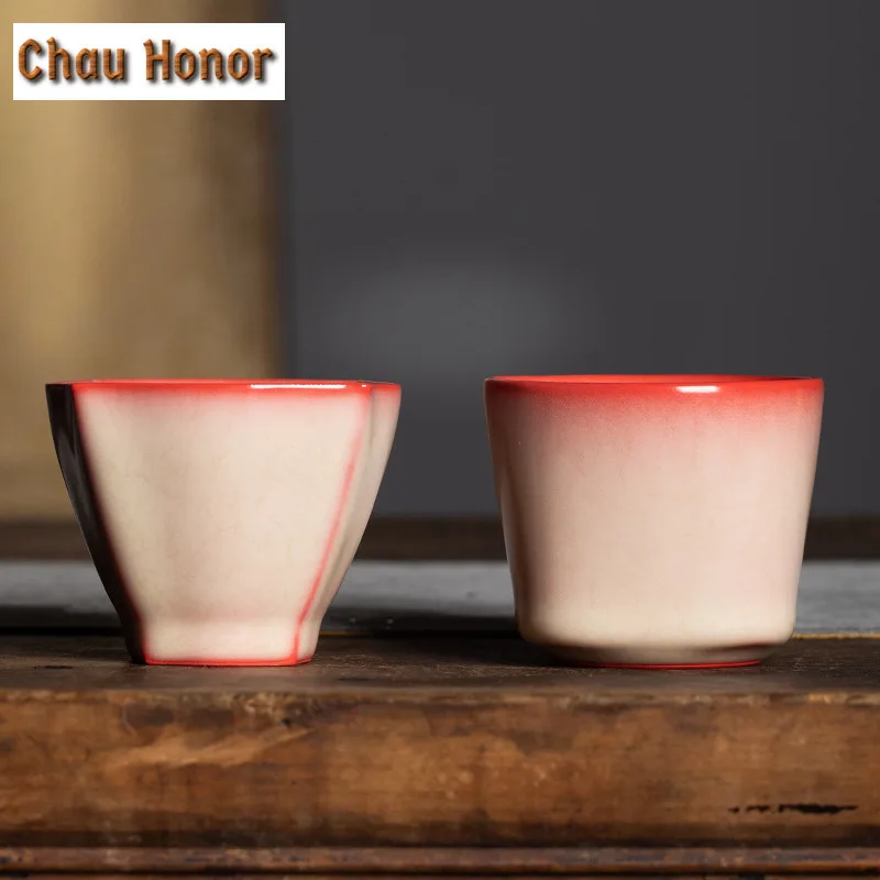 Longquan Celadon Pig Oil Jelly Red Body Teacup Zen Tea Bowl Cup For Tea Tea-tasting Smelling Cup Jianzhan Master Cup Teaset GIFT
Longquan Celadon Pig Oil Jelly Red Body Teacup Zen Tea Bowl Cup For Tea Tea-tasting Smelling Cup Jianzhan Master Cup Teaset GIFT
