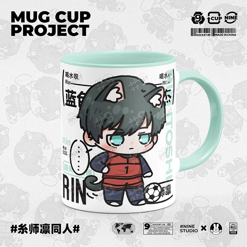 Anime BLUE LOCK Cosplay Rin Itoshi Merch Cup Cute Ceramic Print Coffee Milk Tea Juice Mug Gift Kawaii
Anime BLUE LOCK Cosplay Rin Itoshi Merch Cup Cute Ceramic Print Coffee Milk Tea Juice Mug Gift Kawaii