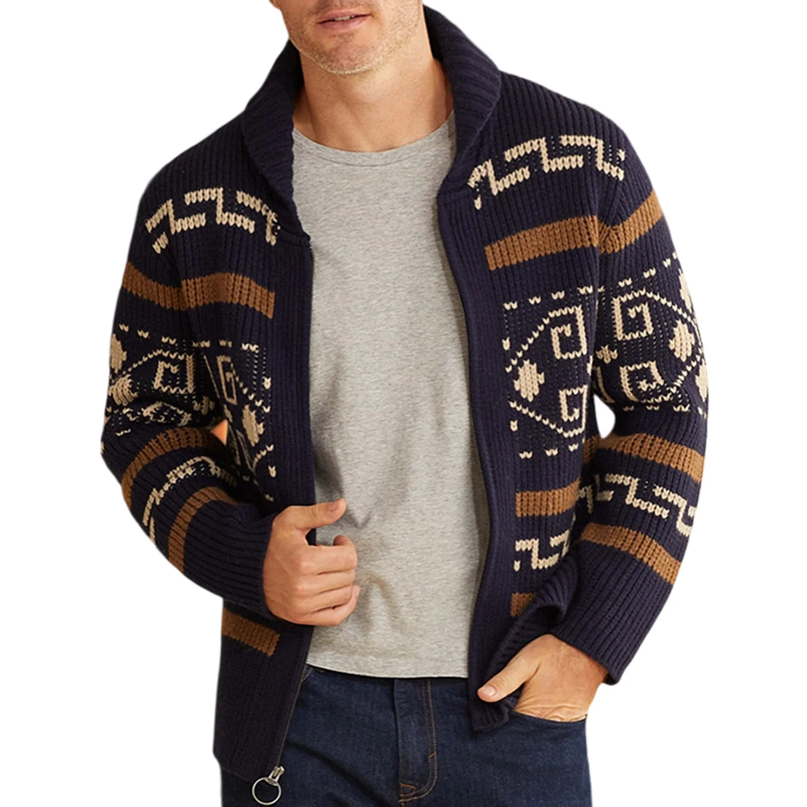 Мужская трендовая свободная зимняя верхняя одежда для отдыха, модная флисовая верхняя одежда с длинными рукавами, кардиган, вязаный свитер, пальто
Мужская трендовая свободная зимняя верхняя одежда для отдыха, модная флисовая верхняя одежда с длинными рукавами, кардиган, вязаный свитер, пальто