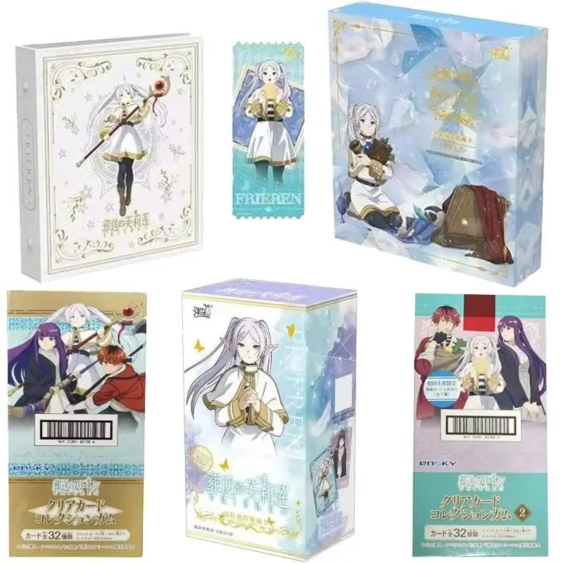 KAYOU Genuine Frieren: Beyond Journey's End Card Adventure Journey Eternal Pack Anime Rare Role Collection Cards Toy Gift Box
KAYOU Genuine Frieren: Beyond Journey's End Card Adventure Journey Eternal Pack Anime Rare Role Collection Cards Toy Gift Box