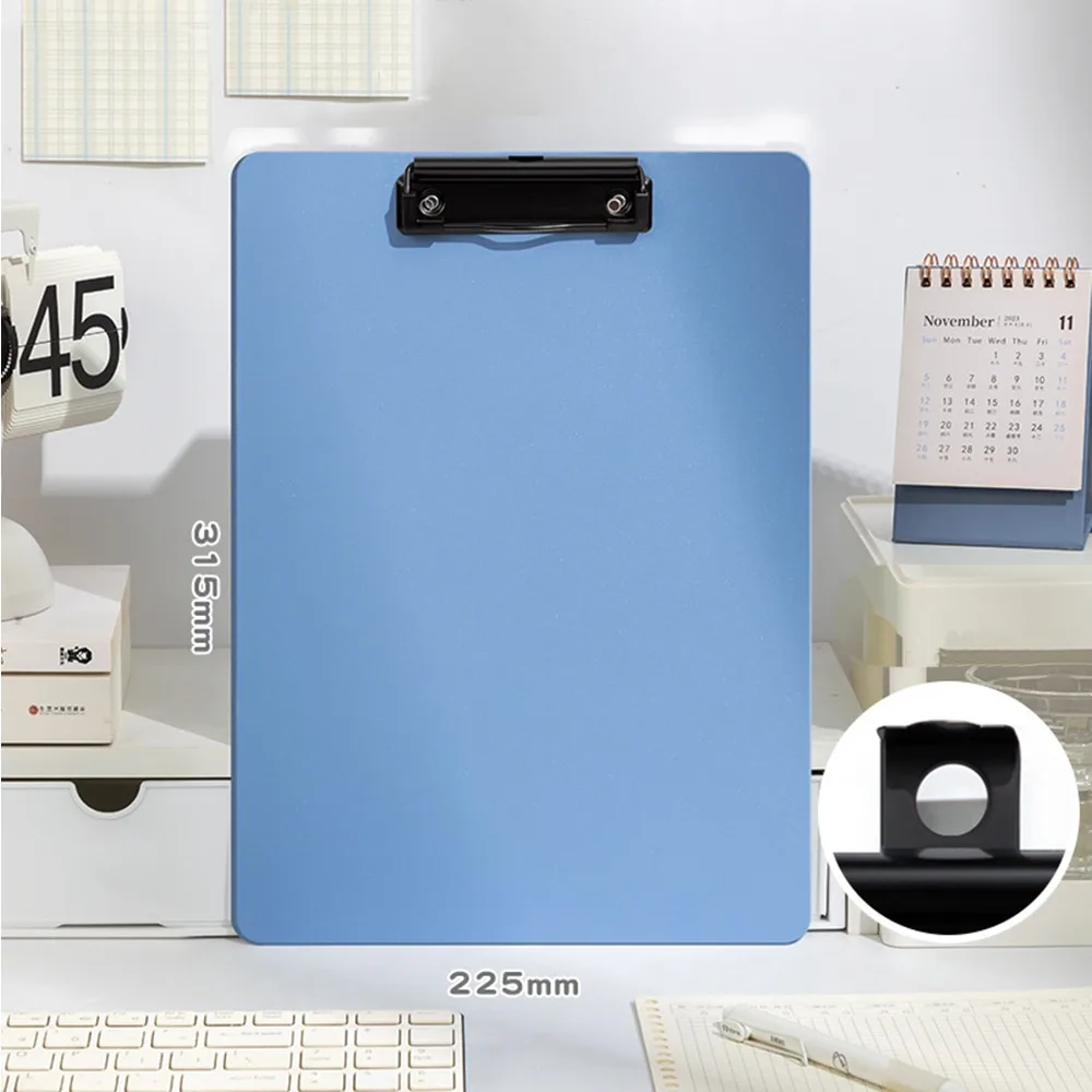 Hanging Gradient Color Clipboard Drawing Writing Signing Thicken A4 File Board Clamp Student School Office
Hanging Gradient Color Clipboard Drawing Writing Signing Thicken A4 File Board Clamp Student School Office