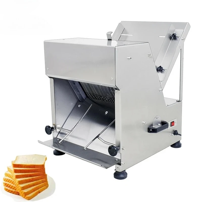 Toast Bread Slicer Commercial Thickness Adjust Electric Bread Cutting Machine 220V Commercial Bakery Bread Slicer
Toast Bread Slicer Commercial Thickness Adjust Electric Bread Cutting Machine 220V Commercial Bakery Bread Slicer
