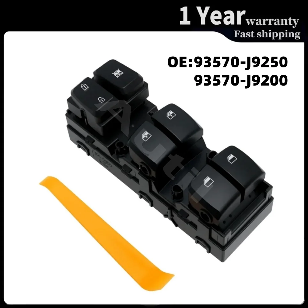 Front Left Master Power Window Switch Glass Lifter Button for Hyundai Kona 2019 Driver Side 93570-J9250 93570-J9200 Accessories
Front Left Master Power Window Switch Glass Lifter Button for Hyundai Kona 2019 Driver Side 93570-J9250 93570-J9200 Accessories