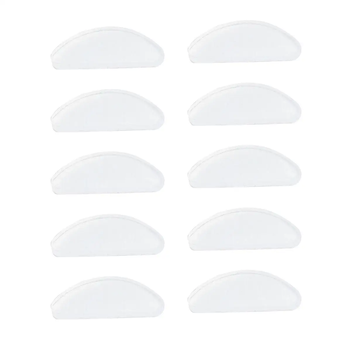 10 Pcs Pads Silicone Silicone Bridge Nose Pad Glasses Anti Slip Self Adhesive Fits All Frames Bridge Height Eyewear Accessories
10 Pcs Pads Silicone Silicone Bridge Nose Pad Glasses Anti Slip Self Adhesive Fits All Frames Bridge Height Eyewear Accessories