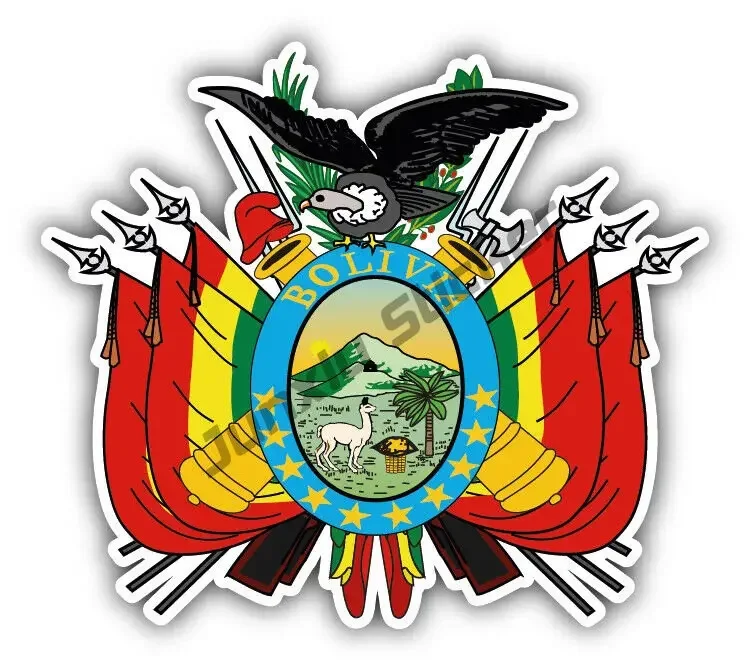 Bolivian Bolivia BOL BO Flag Coat of Arms Sticker Decal Vinyl Self-adhesive
Bolivian Bolivia BOL BO Flag Coat of Arms Sticker Decal Vinyl Self-adhesive