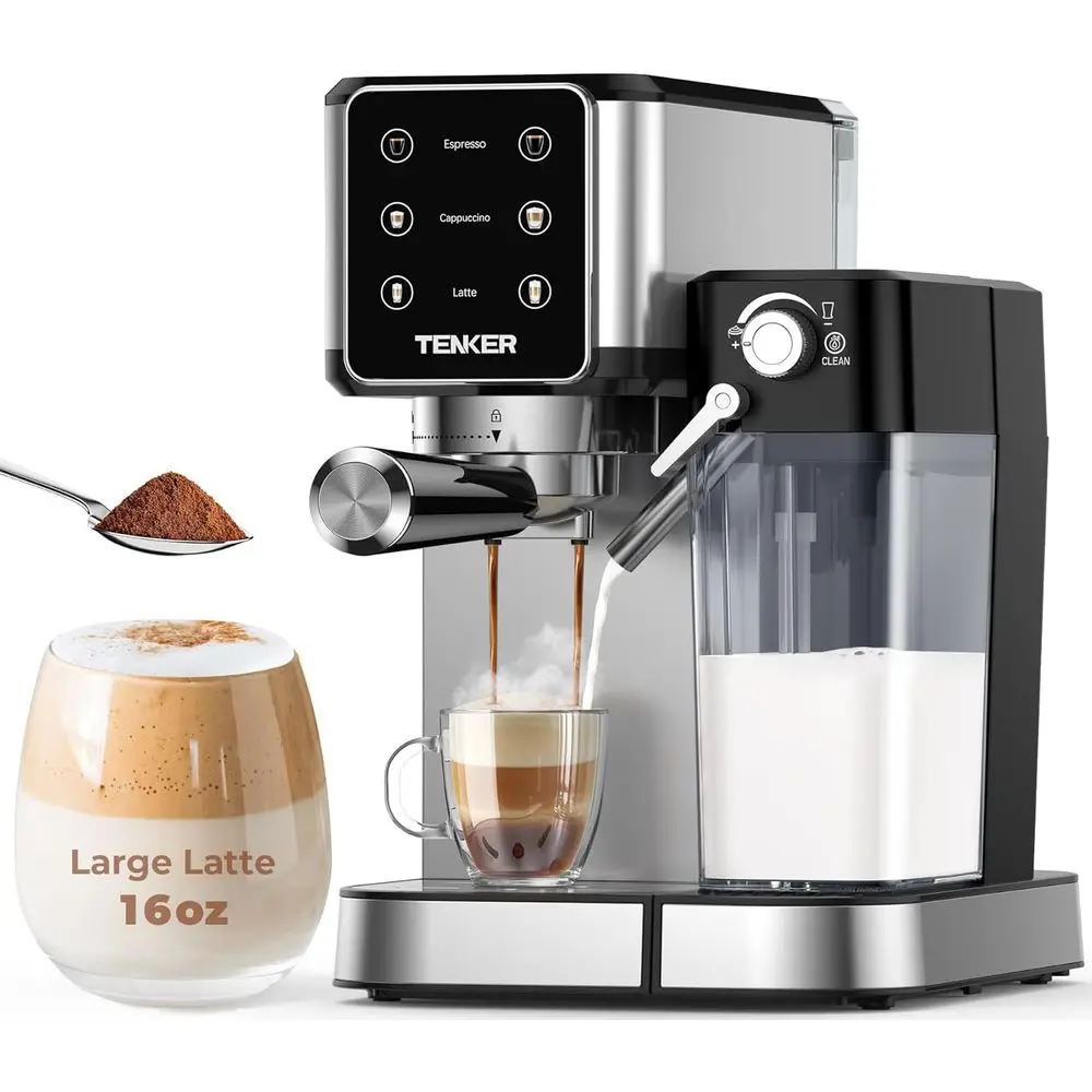 hine 20 Bar, puccino hine with Automatic Milk rother, Latte hine in StainlSteel Design, 1350W Touchsn Coee Maker or Home and Oic
hine 20 Bar, puccino hine with Automatic Milk rother, Latte hine in StainlSteel Design, 1350W Touchsn Coee Maker or Home and Oic